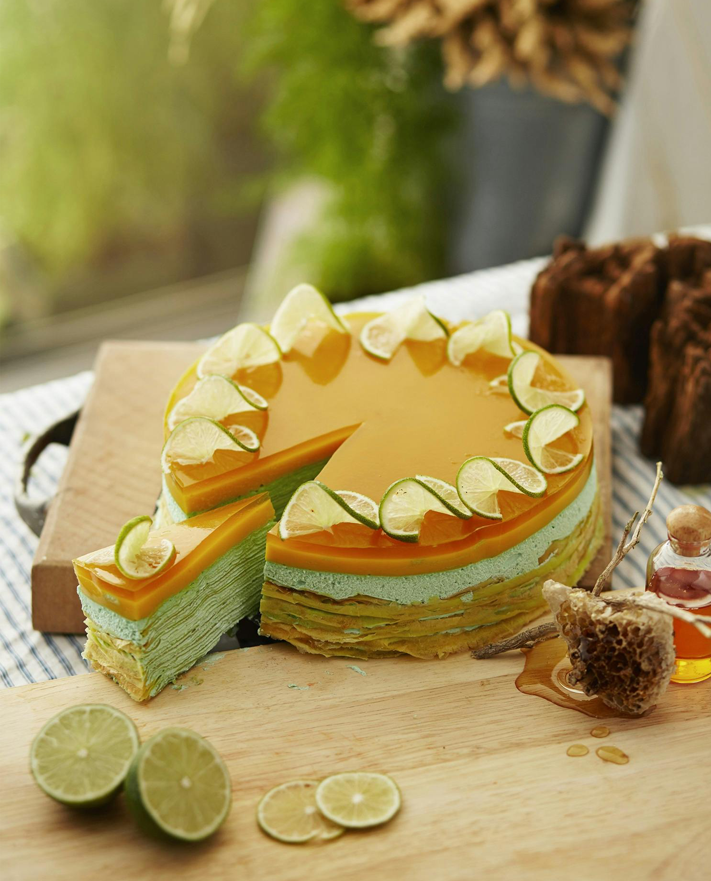 Lemon Crepe Cake